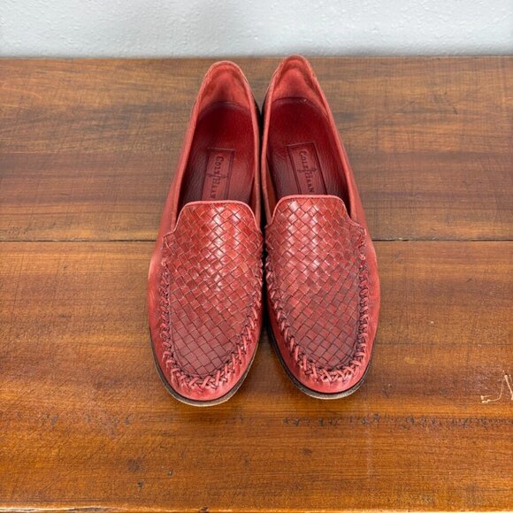 Cole Haan Braided Copper Red Slip on Loafers Size: 8.5 - Picture 9 of 14
